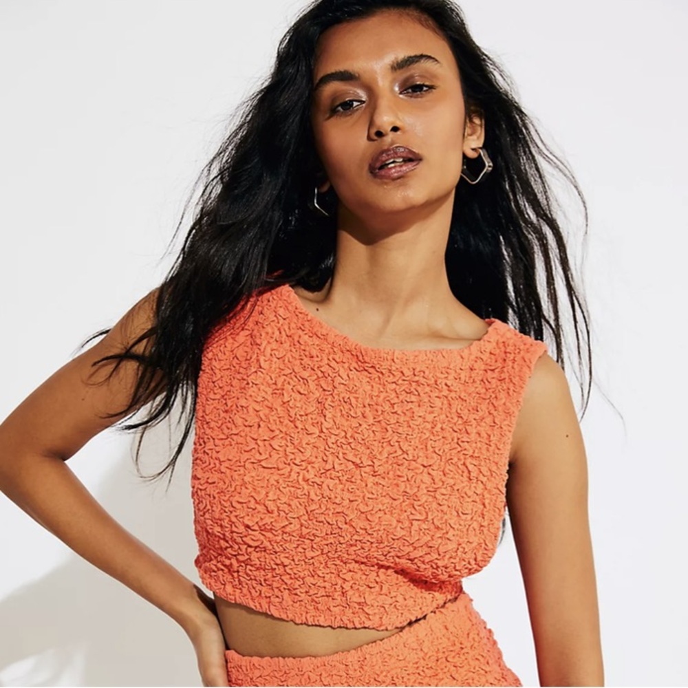 Free People | Apple of My Eye Crop Top (SZ L)